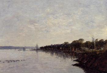 尤金 佈丹 Brest, the Banks of the Harbor 尤金 佈丹 Brest, the Banks of the Harbor